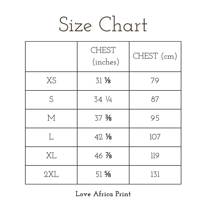 Love Africa Print