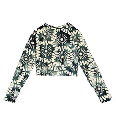 Jollof Long Sleeve Crop Top