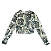 Jollof Long Sleeve Crop Top