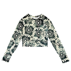 Jollof Long Sleeve Crop Top