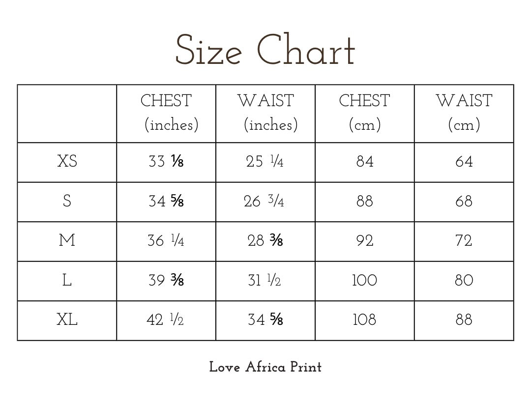 Love Africa Print
