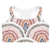 African Print Sports Bra| Pastel tones | Blossom - Love Africa Print