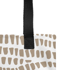 African Print Tote Bag | Nude Tones | Sahara - Love Africa Print