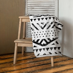 African Print Towel | Black and white | Mirage - Love Africa Print