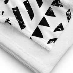 African Print Towel | Black and white | Mirage - Love Africa Print