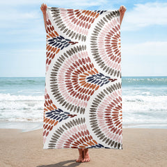 African Print Towel | Pastel Tones | Blossom - Love Africa Print