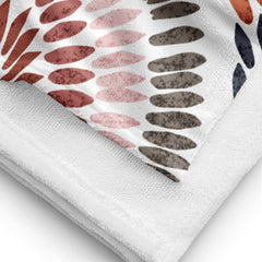 African Print Towel | Pastel Tones | Blossom - Love Africa Print