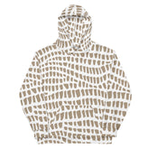 African Print Unisex Hoodie | Nude Tones | Sahara - Love Africa Print