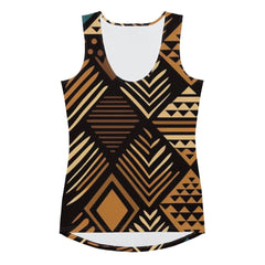 African Print Women's Tank Top | Earth Tones | Medina - Love Africa Print