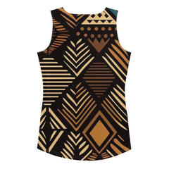 African Print Women's Tank Top | Earth Tones | Medina - Love Africa Print