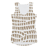 African Print Women's Tank Top | Nude Tones | Sahara - Love Africa Print