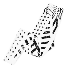 African Print Yoga Leggings | Black and white | Mirage - Love Africa Print