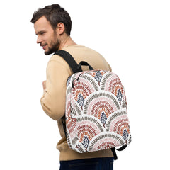 Blossom African Print Backpack Berber Collection - Love Africa Print