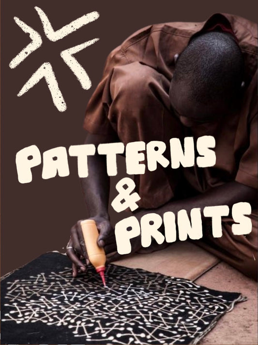 How patterns and prints are made in Africa?