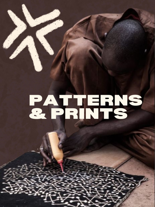 How patterns and prints are made in Africa?