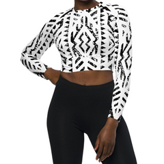 Mirage Long Sleeve Crop Top