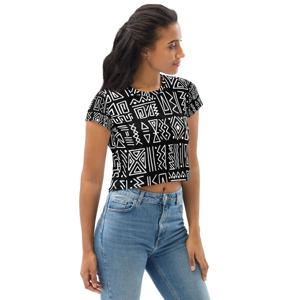 Rhythms Crop Tee