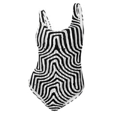 African Print Swimsuit | Black & White | Pulse