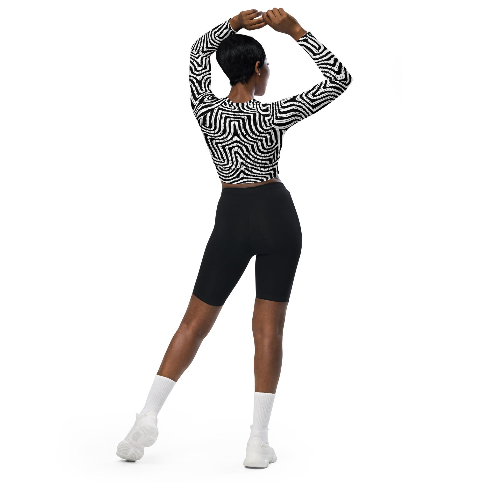 Pulse Long Sleeve Crop Top