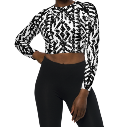 Oasis Long Sleeve Crop Top