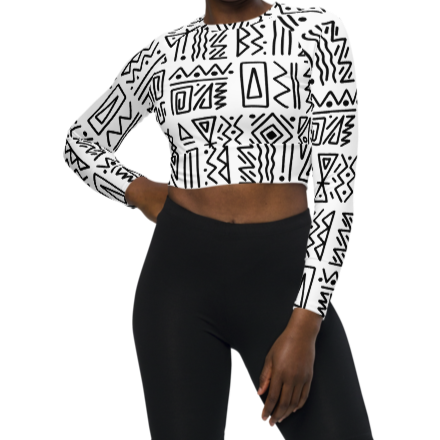 Nomadic Long Sleeve Crop Top