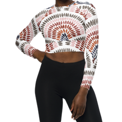 Blossom Long Sleeve Crop Top