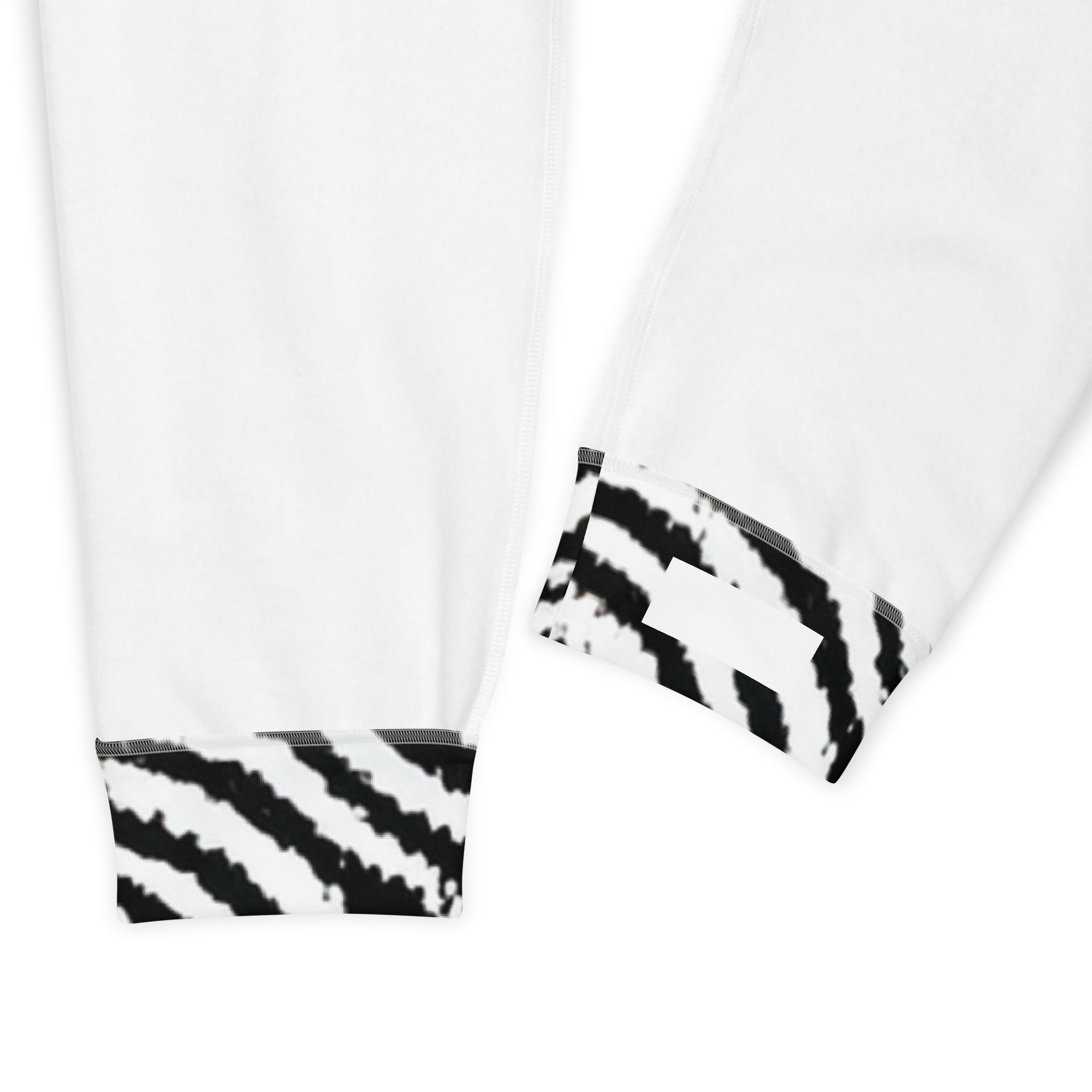 African Print Men's Joggers | Black & White | Pulse