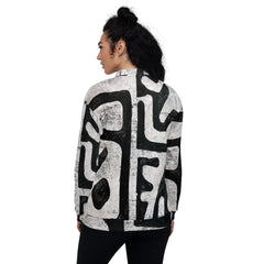 African Print Unisex Bomber Jacket | Tribal | Efik