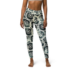 African Print Yoga Leggings | Jollof