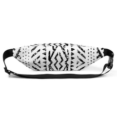 African Print Fanny Pack | Black and white | Mirage - Love Africa Print