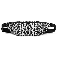 African Print Fanny Pack | Black and white | Oasis - Love Africa Print