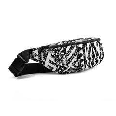 African Print Fanny Pack | Black and white | Oasis - Love Africa Print