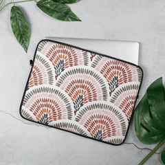 African Print Laptop Sleeve | Pastel Tones | Blossom - Love Africa Print