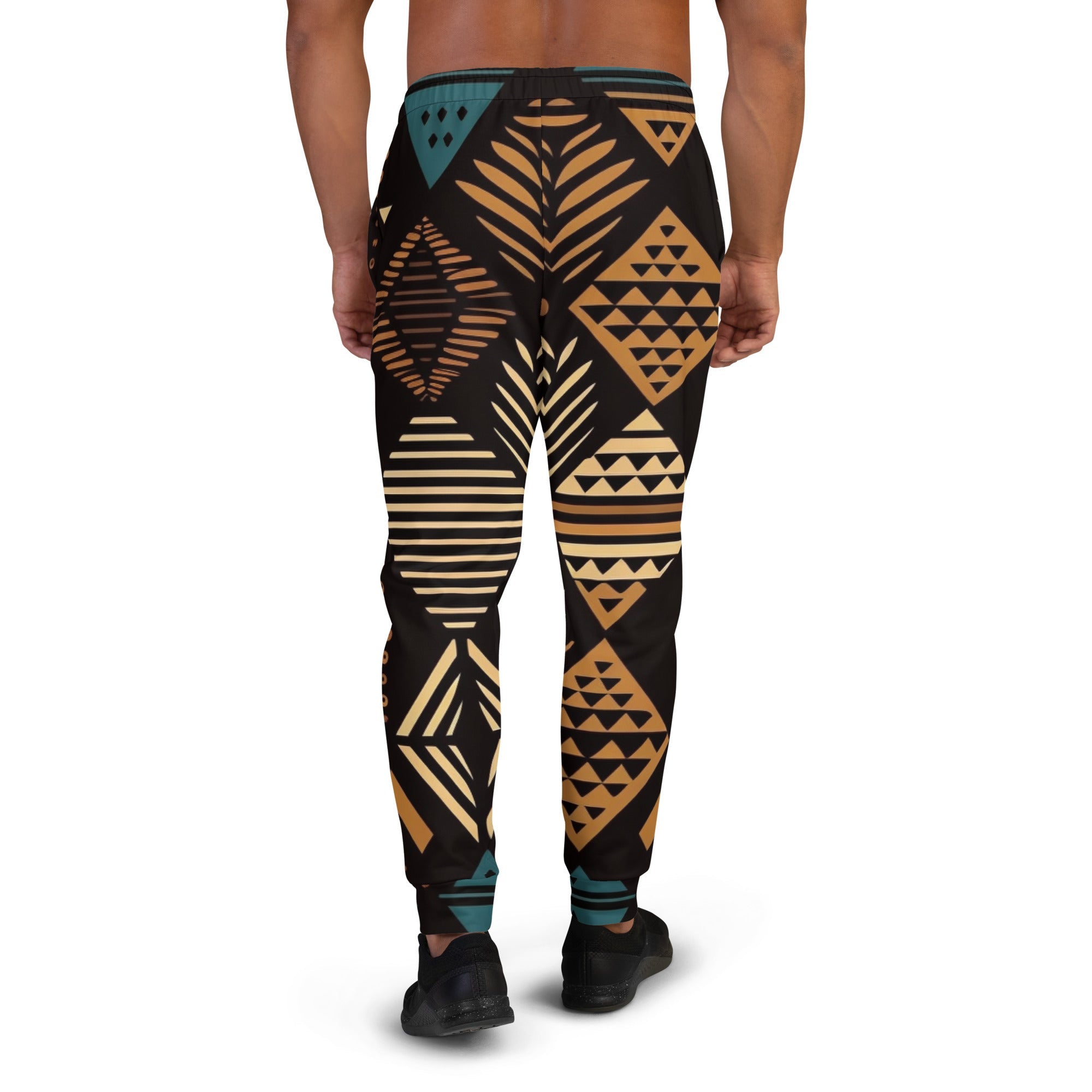 African Print Men's Joggers | Earth Tones | Medina - Love Africa Print