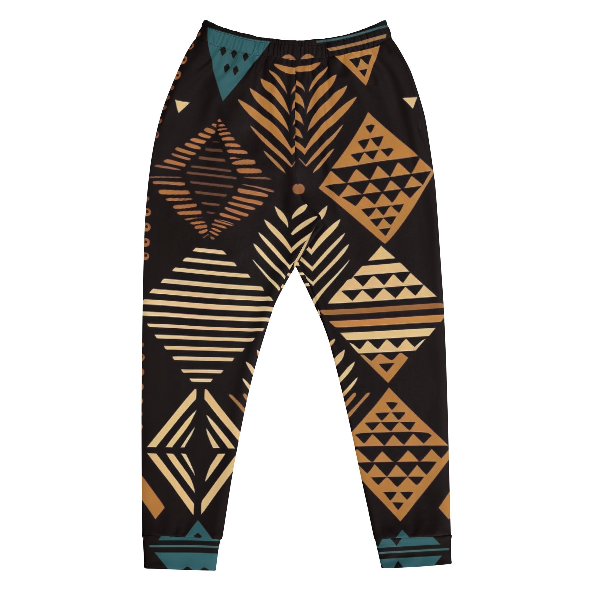 African Print Men's Joggers | Earth Tones | Medina - Love Africa Print