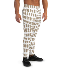 African Print Men's Joggers | Nude Tones | Sahara - Love Africa Print