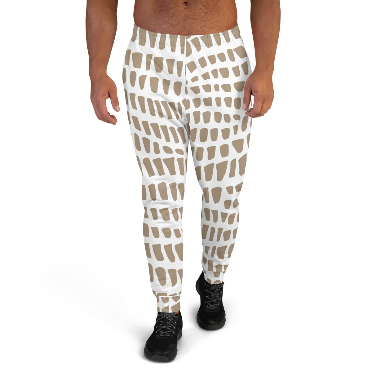 African Print Men's Joggers | Nude Tones | Sahara - Love Africa Print