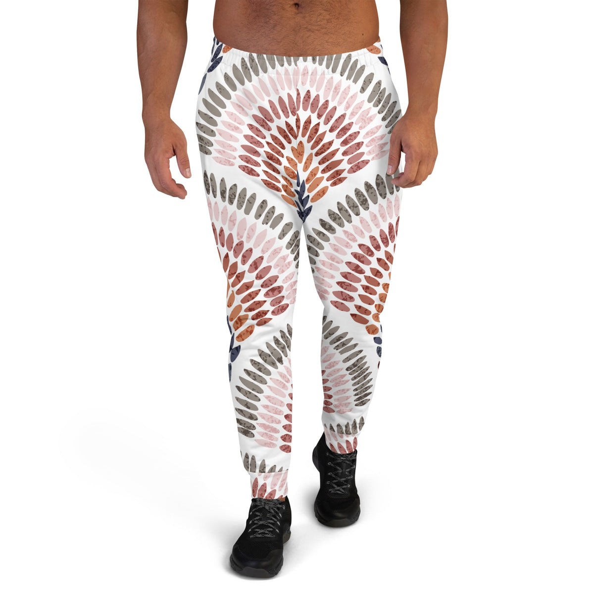 African Print Men's Joggers | Pastel Tones | Blossom - Love Africa Print