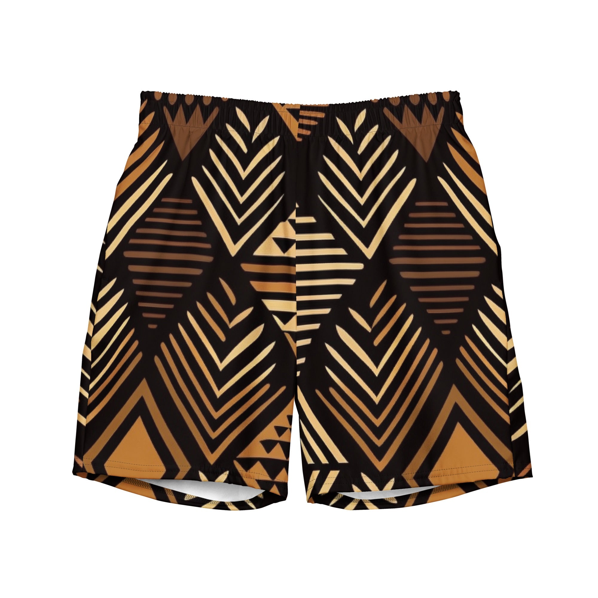 African Print Swim Trunks| Earth tones | Medina - Love Africa Print