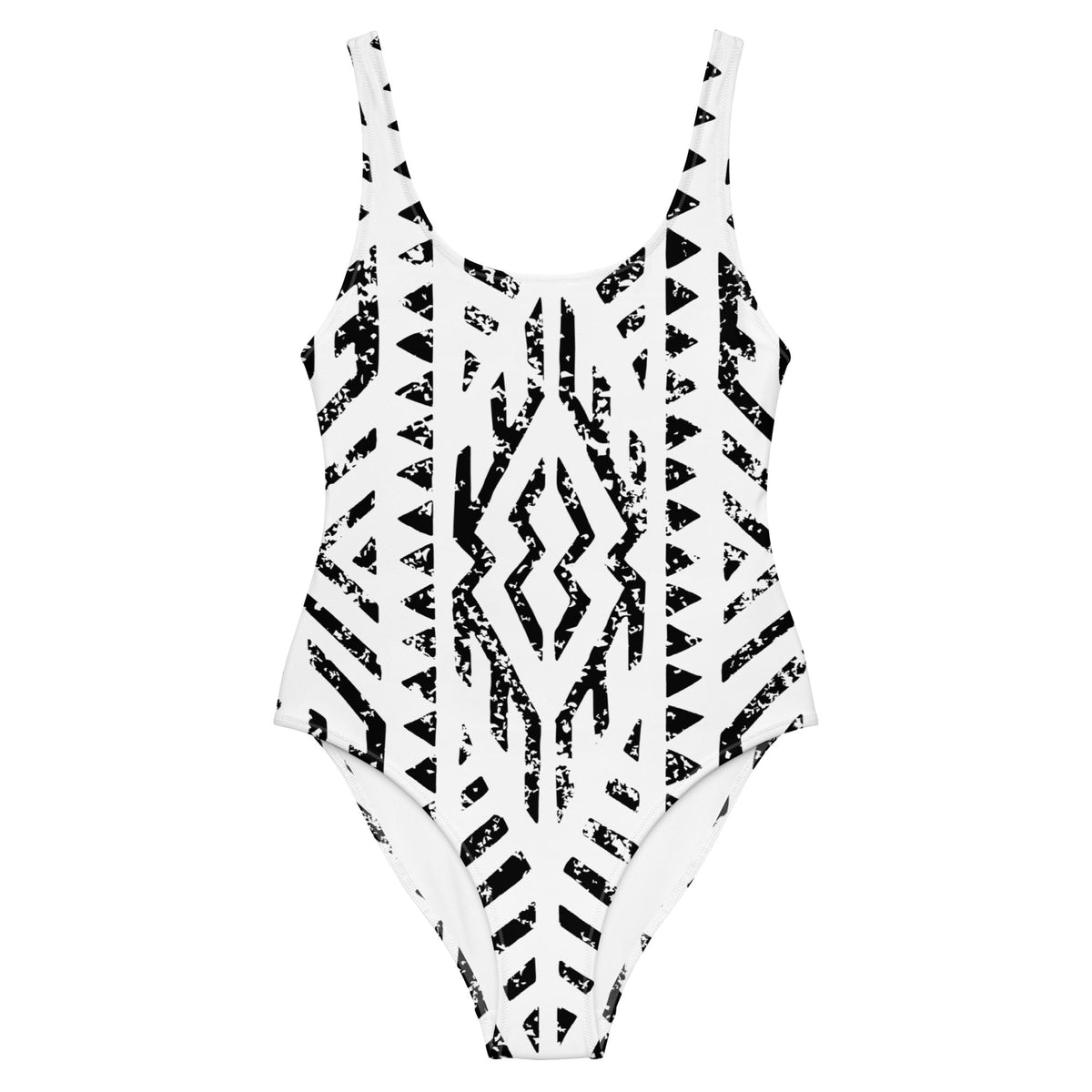 African Print Swimsuit | Black and white | Mirage - Love Africa Print