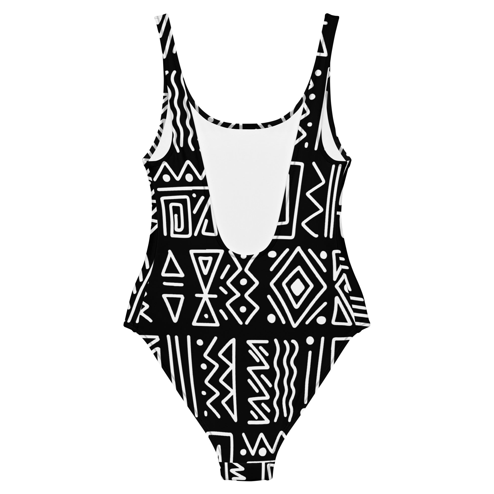 African Print Swimsuit | Black and white | Rhythms - Love Africa Print