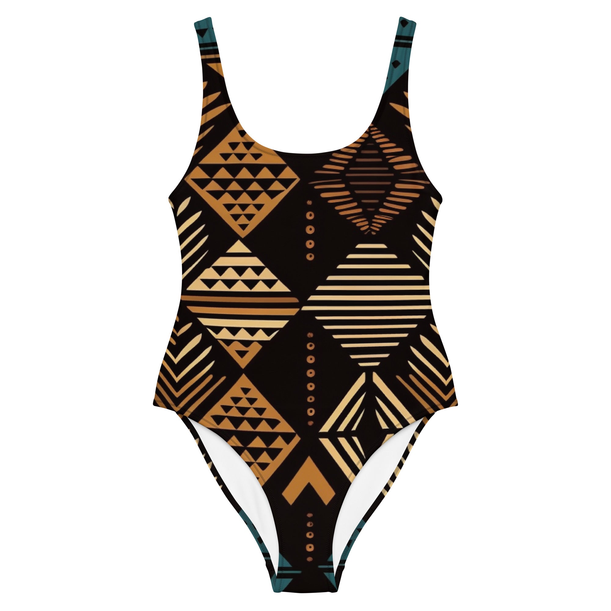 African Print Swimsuit | Earth Tones | Medina - Love Africa Print