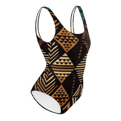 African Print Swimsuit | Earth Tones | Medina - Love Africa Print