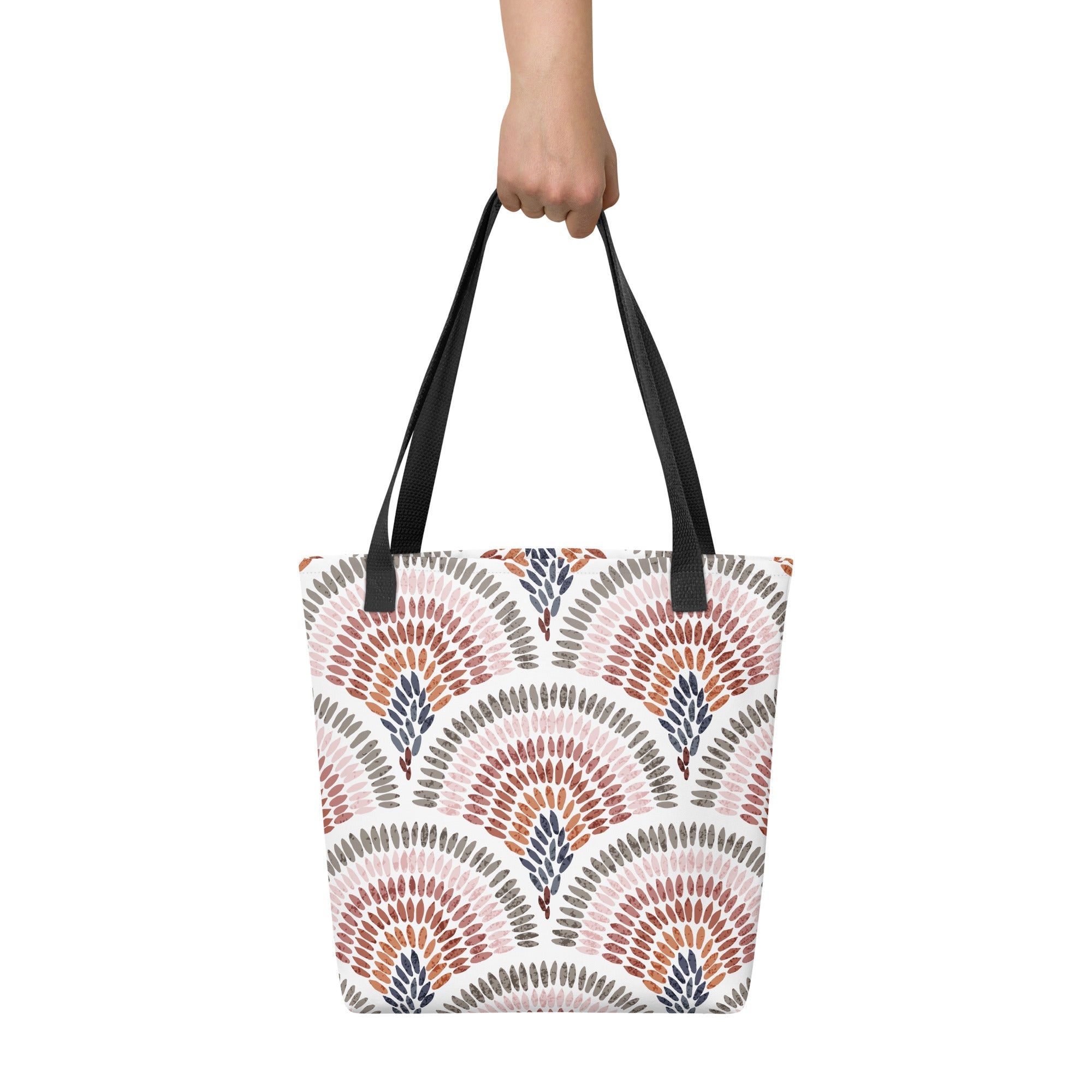 African Print Tote Bag | Pastel Tones | Blossom - Love Africa Print