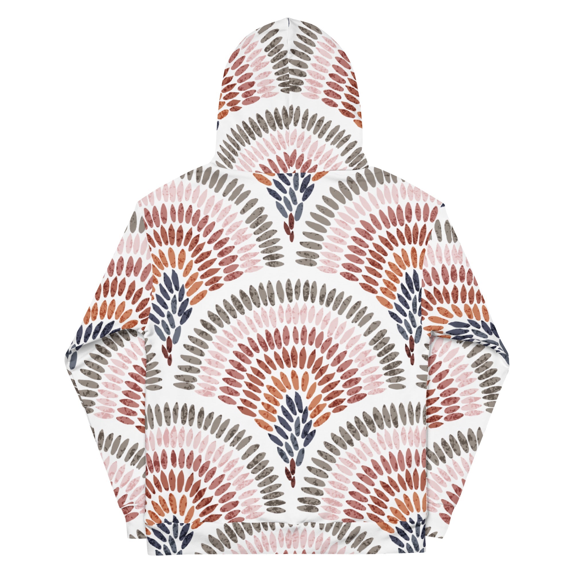 African Print Unisex Hoodie | Pastel Tones | Blossom - Love Africa Print