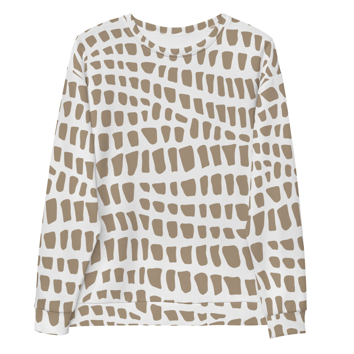 African Print Unisex Sweatshirt | Nude Tones | Sahara - Love Africa Print