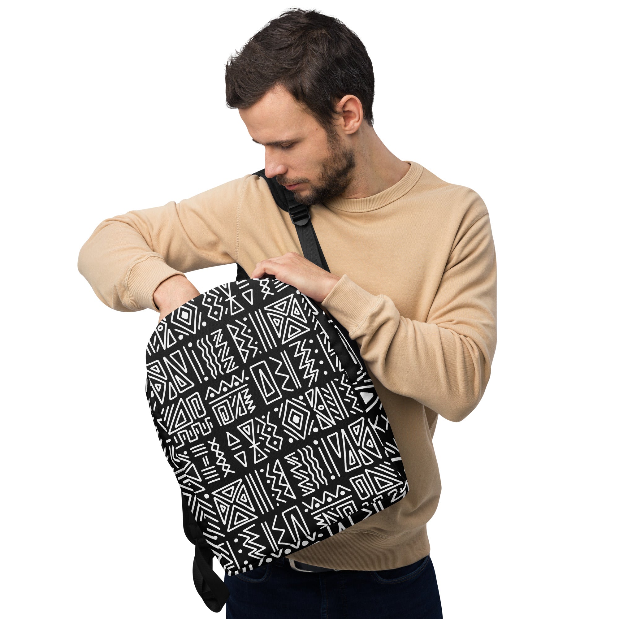 Rhythms African Print Backpack Berber Collection - Love Africa Print